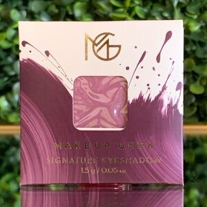 Makeup Geek CURRENT OBSESSION Signature Eyeshadow | NEW | Med Cool Purple | MG